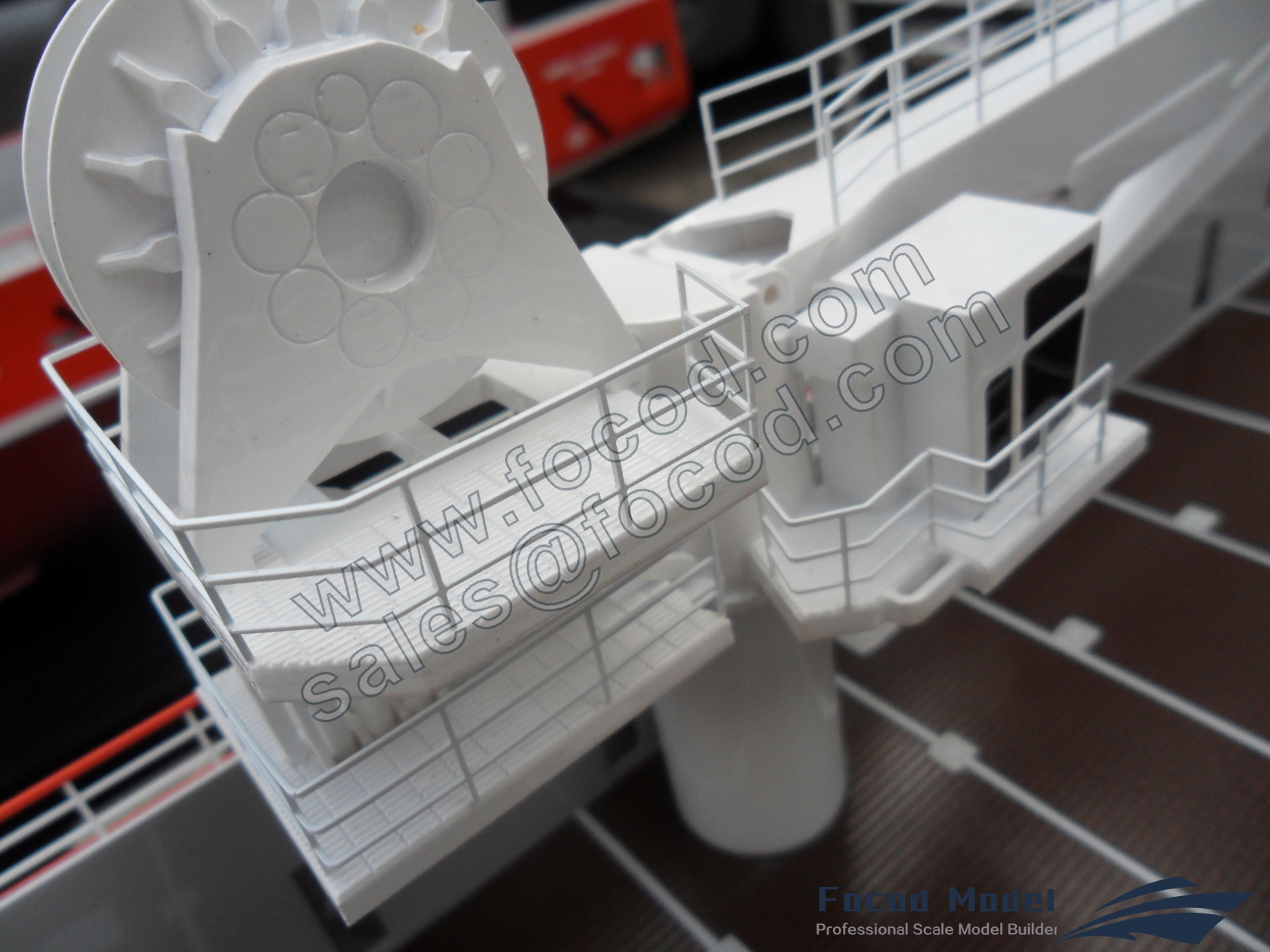 custom made model of ULSTEIN PX121H Platform Supply Vessel (83.4m)